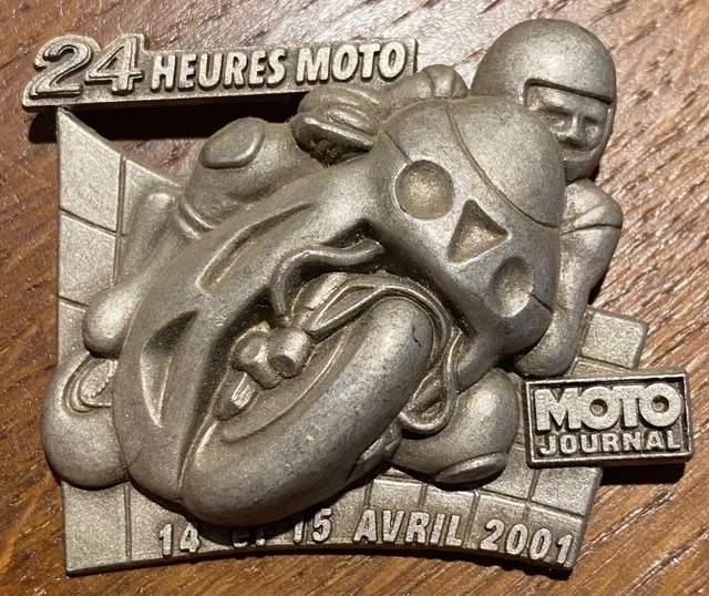 Pin's Officiel 24 Heures Motos Le Mans – Édition 2019 – Badge Collection Moto