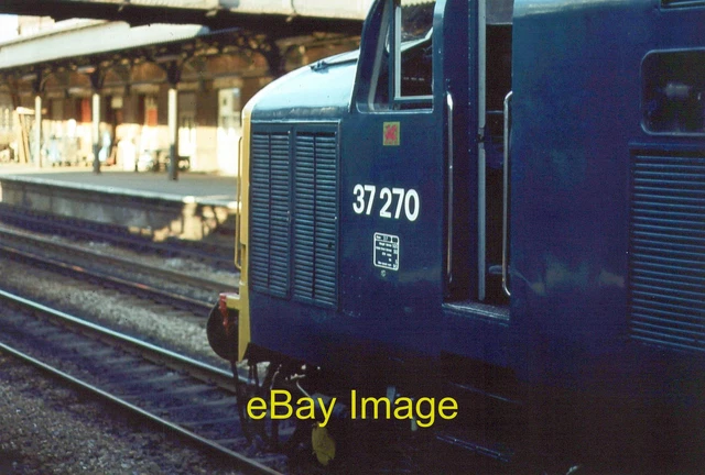 First 37270 PHOTO RAILWAY 6X4 Class 37 37270 Cab View at Newport 13/9/84 £2.00 ...