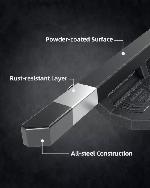 RUNNING BOARDS FOR 20192024 Chevy Silverado/Sierra Crew Cab Side Step