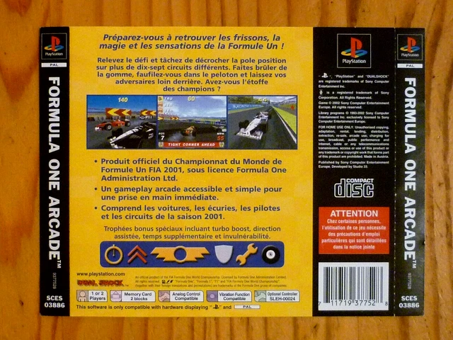 JAQUETTE ARRIÈRE* - Spyro Year Of The Dragon - Sony
