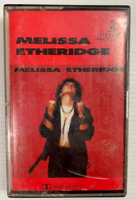 Melissa Etheridge Music Cassette Tape TVC 93290 Island M 1988 Original Chrome