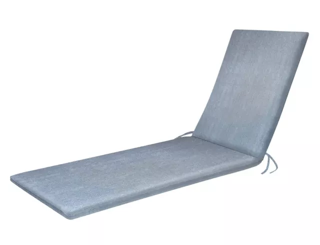 Modern Summer Range Geometric Pattern Grey Lounger Pad