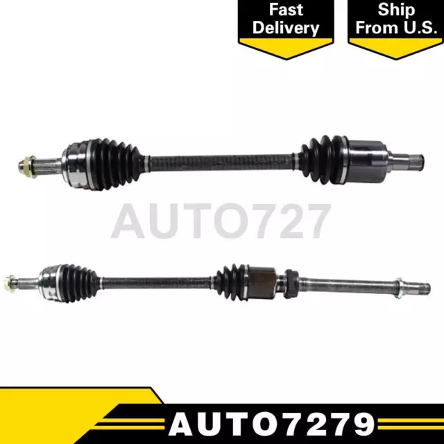 Front Pair CV Axle Shaft Joint For Honda Odyssey 2011 2012 2013 2014 2015 2016