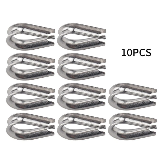 Wire Rope Clip | Galvanized | 3/8" | For 10 Mm Wire Rope Diameter | ENGEL-NETZE