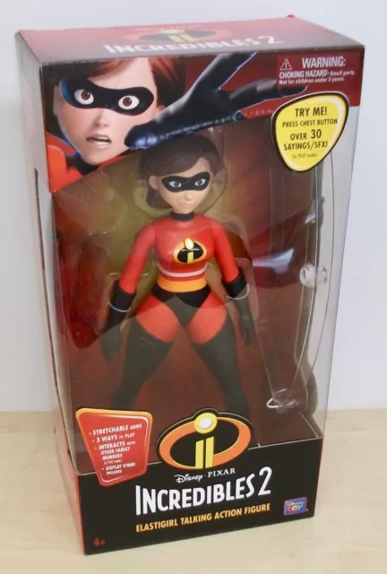 Disney: Incredibles 2 - Elastigirl talking action figure **Brand New**