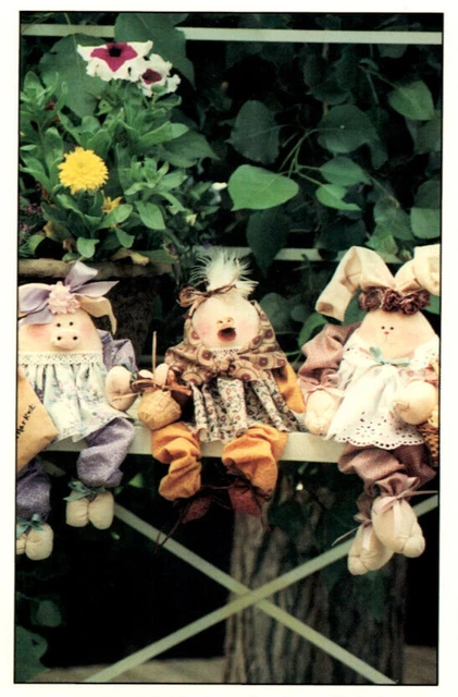 Ginger Snap Junction  COUNTRY STYLE EGG-NOGGINS' Sewing  Craft Pattern