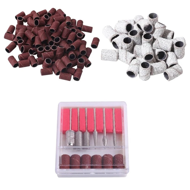 Cabezal de lijado pulidor cabeza de cuchillo clavos broca juego de herramientas eléctricas