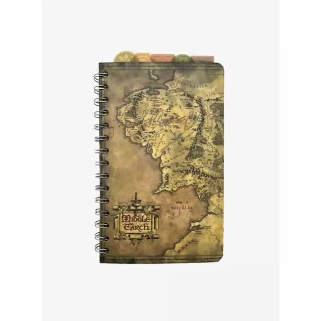 The Lord of the Rings Middle-Earth Map Tab Journal