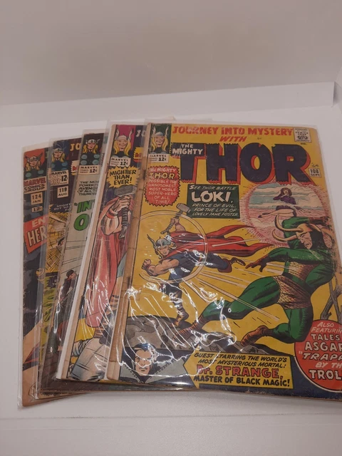 Journey Into Mystery MARVEL Comic Book Lot
