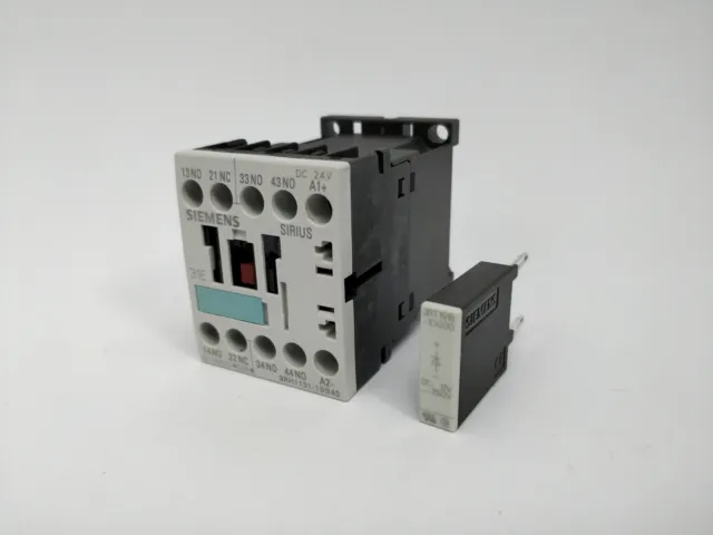 SIEMENS 3RH1131-1BB40 Contactor Relay E05 With 3RT1916-1DG00