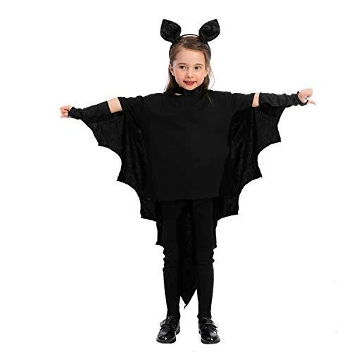 Costume de chauve-souris vampire pour enfants Costume d'ailes de chauve-souri...