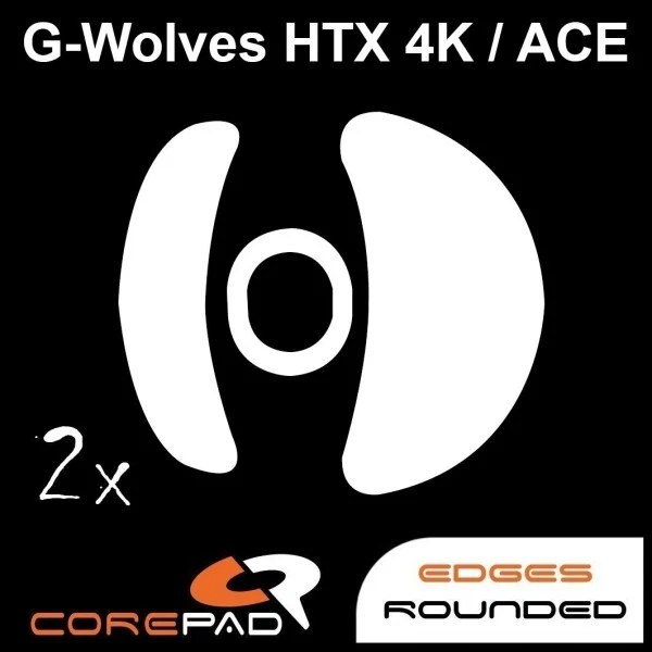 Piedini In PTFE Corepad Skatez Per Mouse Roccat Kone Pure Ultra &ndash; Ricambio Hyperglides