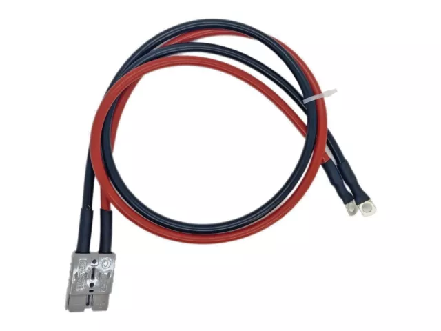 16mm² Hi Flex Battery Cable + Genuine Anderson Plug SB050 50 Amp M8 Terminals