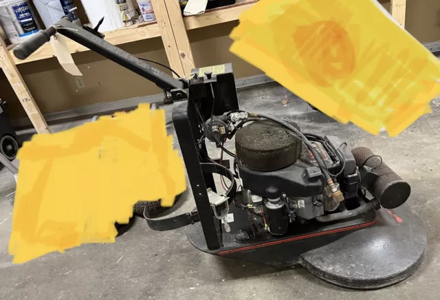 EAGLE SOLUTIONS 21” Propane Floor Burnisher Kawasaki motor ￼only 108 hours