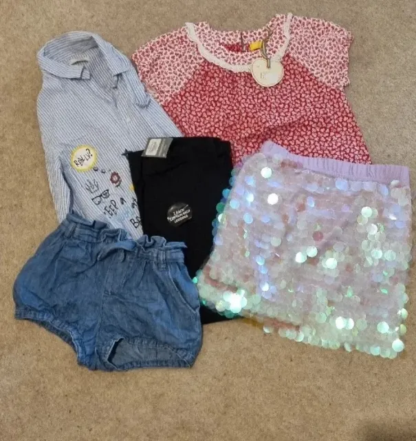 Girls Summer Clothes Bundle 5-6 Years