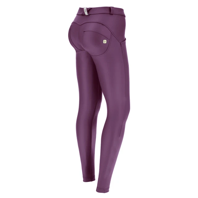 FREDDY  Pantalon push up WR.UP® en simili cuir noir