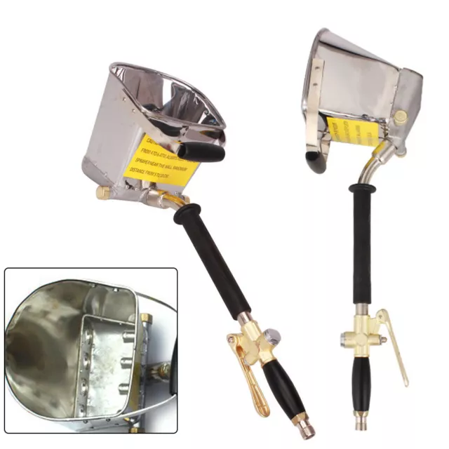 andheld Mortar Sprayer Cement Mortar Spray Gun Stucco Sprayer Hopper Gun Tool US