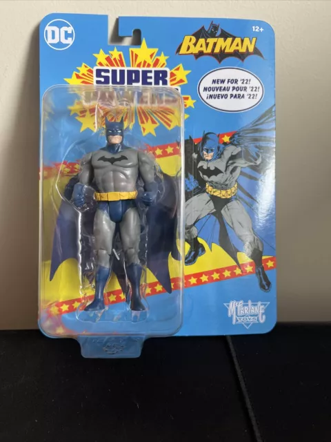 DC Super Powers Batman 5 inch Action Figure New 2022 McFarlane Toys Hush Batman