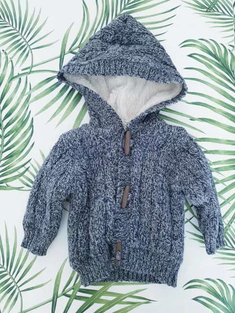 Baby Boys Size 000 Knit Jacket 0 - 3 months