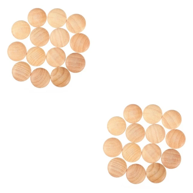 100 Pcs Wooden Hole Plug Decorative Beautified Covers Plugs Window