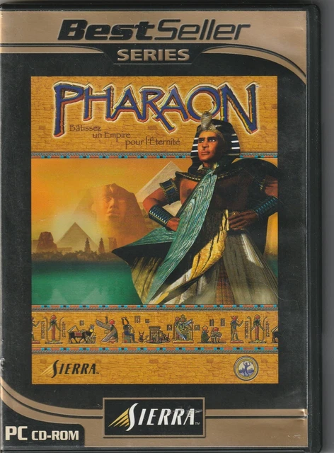 Jeu PC Pharaon - Big Box Version Française, CD-ROM, Bon état (sortie 1999)