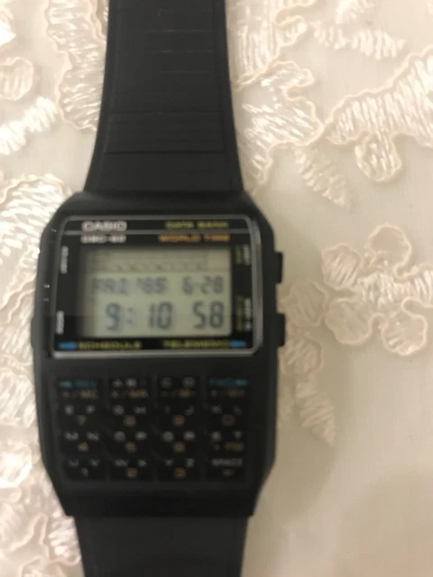 Casio Data Bank DBC62 World Time