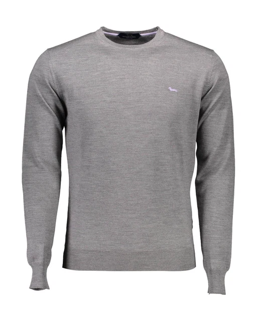 Harmont & Blaine Blue Cotton Men Sweater