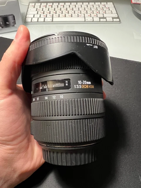 Sigma 10-20 mm 3.5 EX DC HSM Objektiv für Canon Spiegelreflexkamera