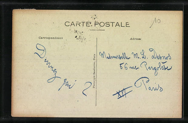 CPA Champigny-sur-Marne, Rue de l´Eglise 1922 2
