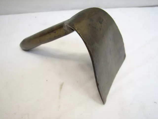 Antique Lg Blacksmith Hand Forged Dough Scraper Kitchen Tool 1800's 19th Century