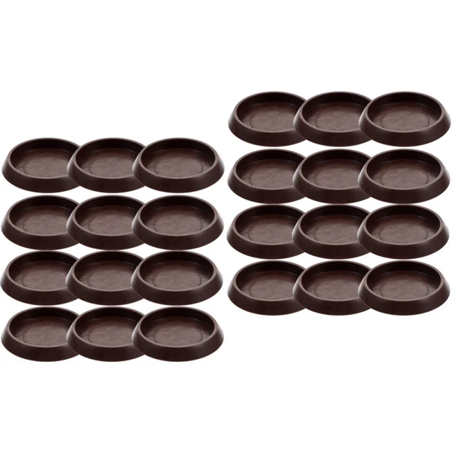 12Pcs Reusable Compact Wear-resistant Furniture Coasters, Furniture