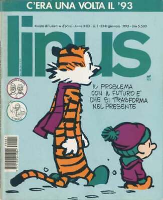 rivista a fumetti LINUS ANNO 1993 NUMERO 1 (334)