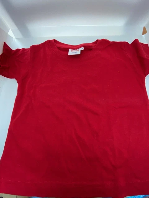 Maglia rossa maniche corte online