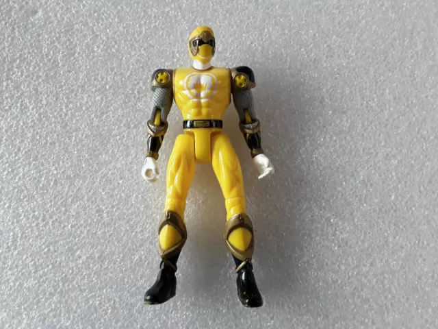 Power Rangers Ninja Storm jaune RANGER Figure 2002 Bandai