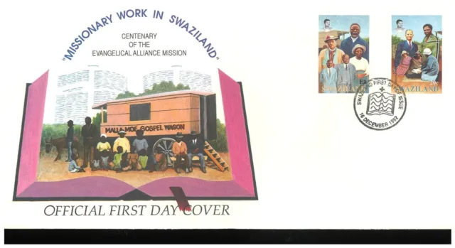 Swaziland - Missionare 1992 (FDC)