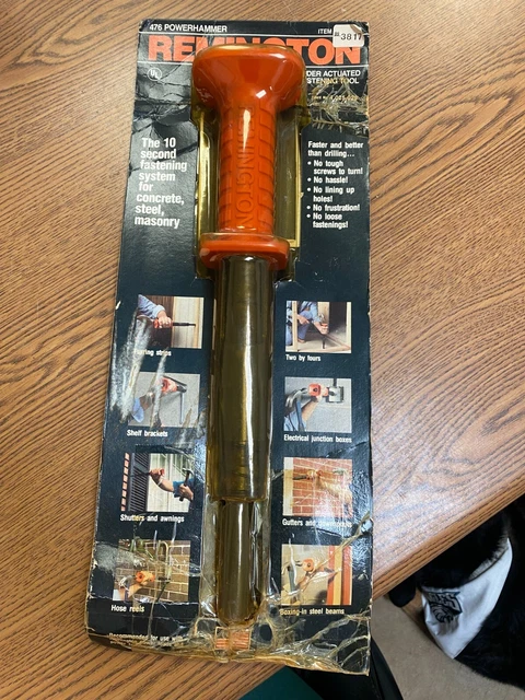 Remington 476 Power Hammer  Powder Actuated Fastening Tool - New Old Stock!