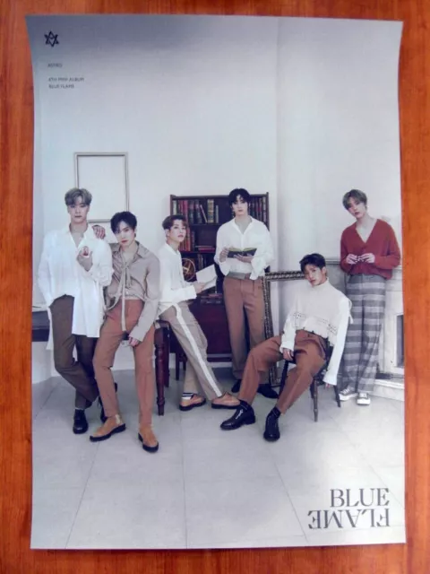 ASTRO - Blue Flame (The Book Ver.) [OFFICIAL] POSTER K-POP *NEW*