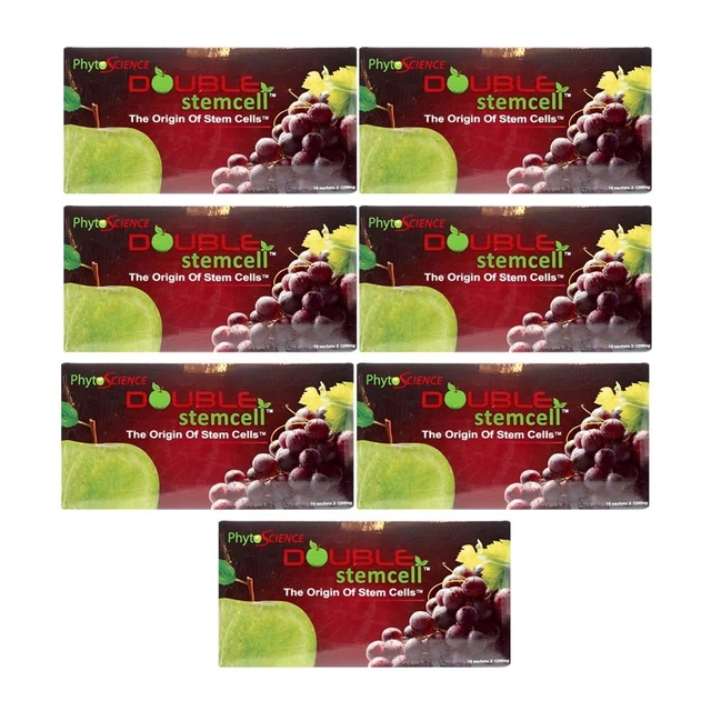 Double Stem Cell PhytoScience - 2 Paquets Anti-rides - Cellules Souches Pomme & Raisin