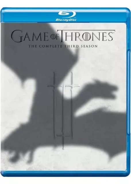 Game Of Thrones Season 3 BLU RAY NEW & SEALED