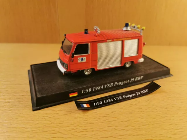 DelPrado Feuerwehrfahrzeuge der Welt Nr 59 VSR Peugeot J9 BBP 1984 ...