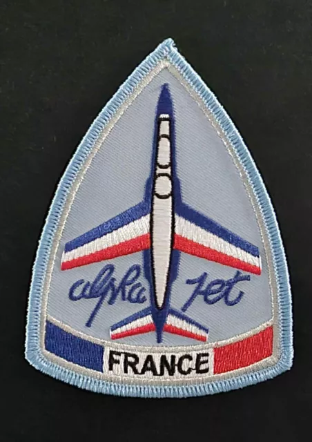 Patch Écusson Alpha Jet Patrouille de France Thermocollant AlphaJet PAF