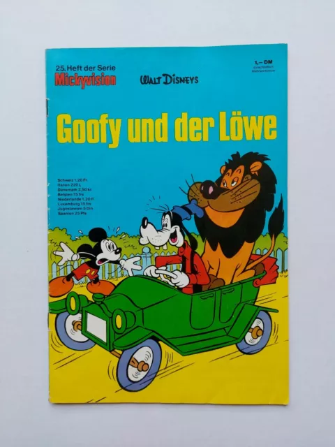 Ehapa Comic - Walt Disneys Mickyvision Heft 25 der Serie - Top Zustand
