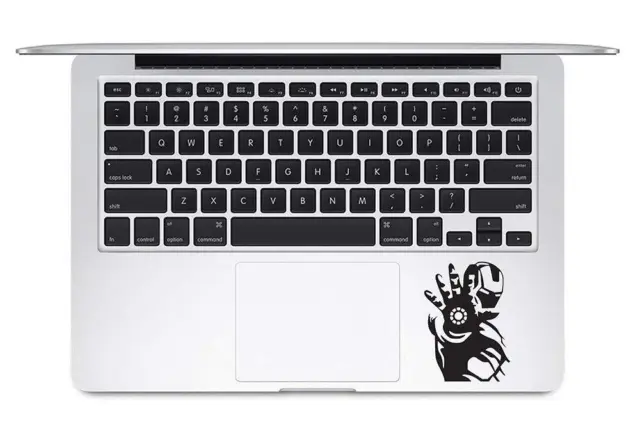 Iron Man Power Trackpad Keyboard Decal Macbook Trackpad Keyboard Vinyl Decal