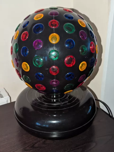 Vintage Skytec Rotating Large Disco Ball Faulty for repairs read description