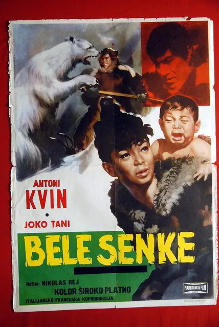 Savage Innocents Yoko Tani Anthony Quinn 1960 Exyu Movie Poster