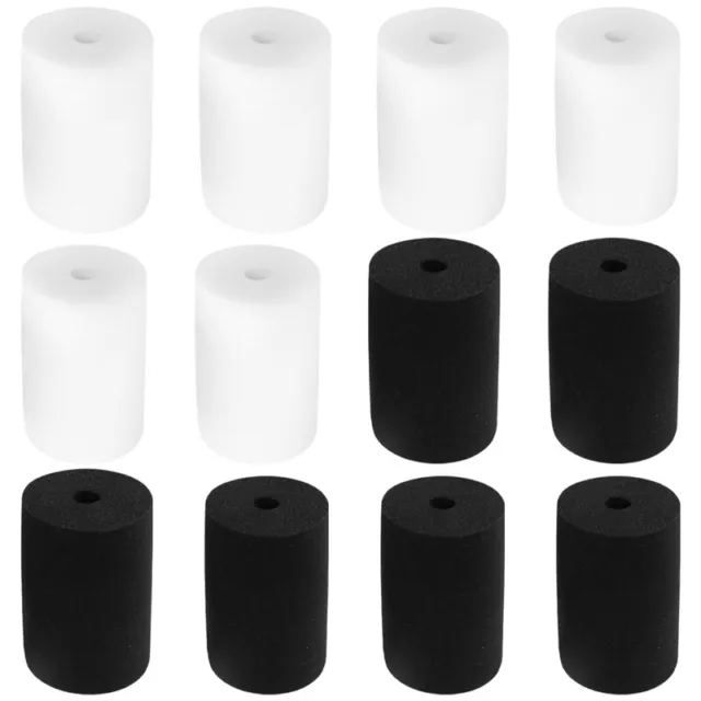 12 insertos de vaso de espuma girador de tazas de 2 tamaños para tubería de PVC 6002 de 3/4 pulgadas