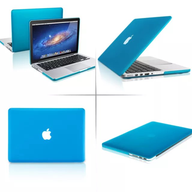 Rubberized Hard Case Shell +Keyboard Cover for Macbook Pro w/Retina 13.3'' 13'' 2