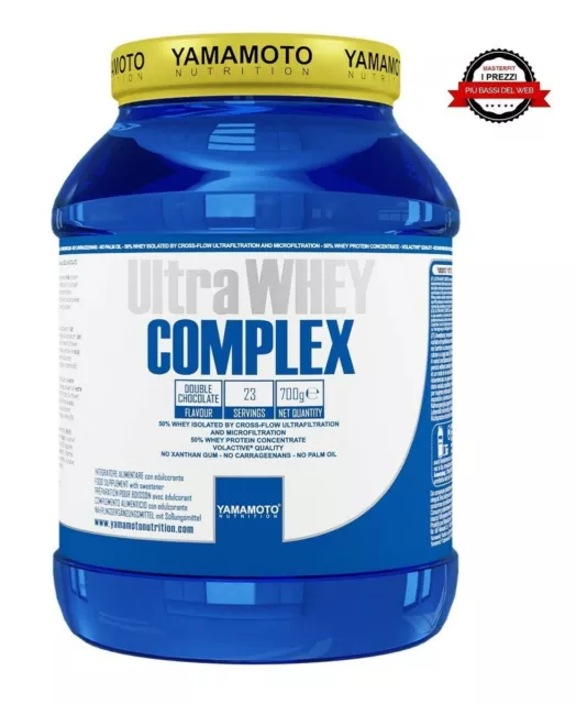 YAMAMOTO ULTRA WHEY COMPLEX 700 gr PROTEINE SIERO LATTE CONCENTRATE ISOLATE