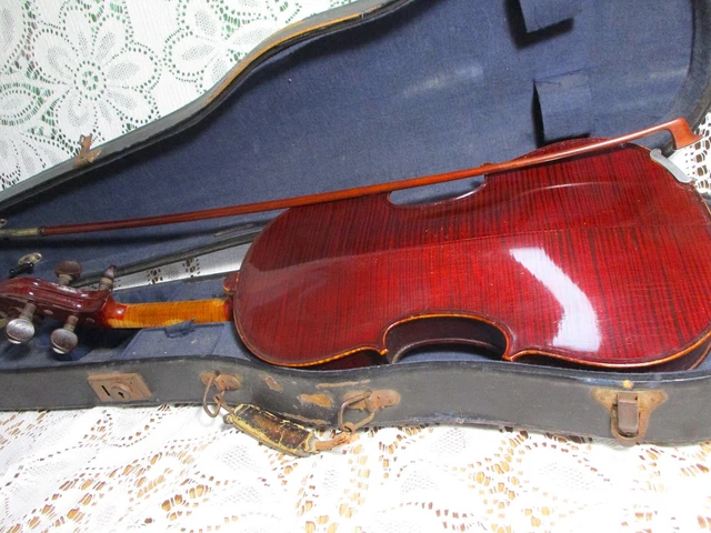 Interesting Old French Violin & Cuniot-Hury Bow in a Georges Coné Case 4/4 Video