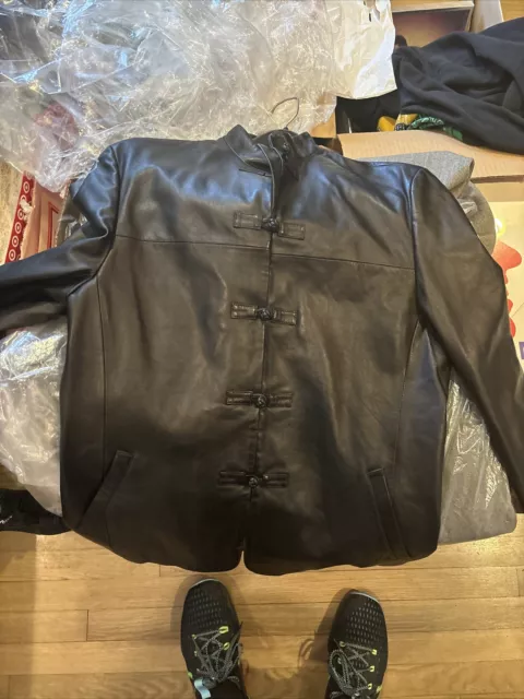 Shanghai Tang men’s Leather jacket